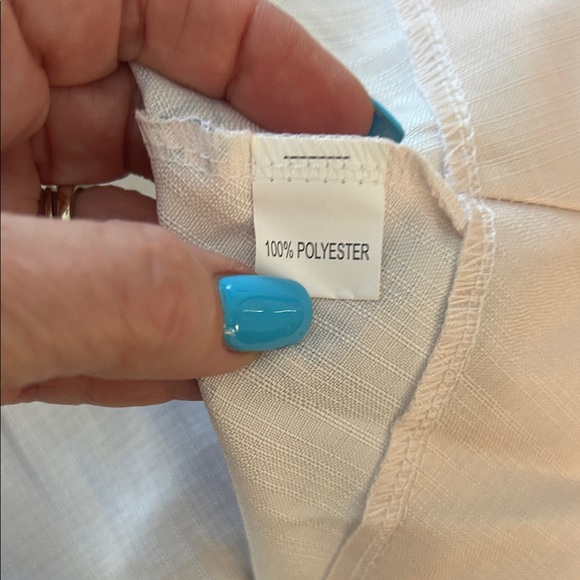 Sunday Elegant Cream and Blue Floral Dress - Picture 8 of 12